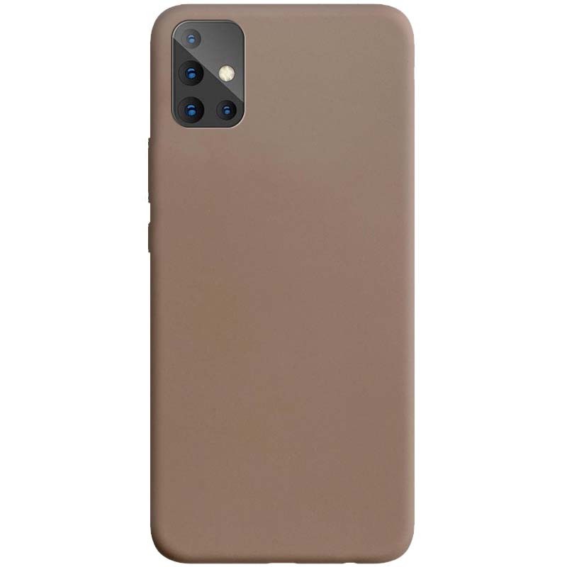 Накладка Candy для Samsung A71 Коричнева-0