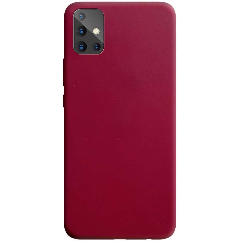 Накладка Candy для Samsung A71 Бордова-0
