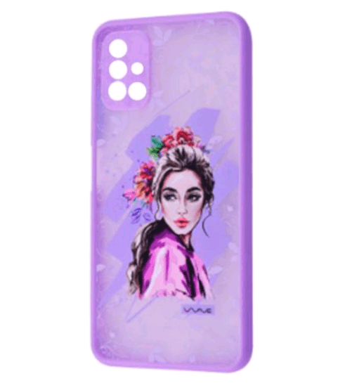 WAVE Cartoon Case Samsung A71 (Foxy eyes)-0