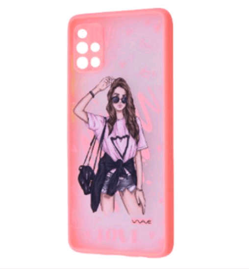 WAVE Cartoon Case Samsung A71 (Mood love)-0