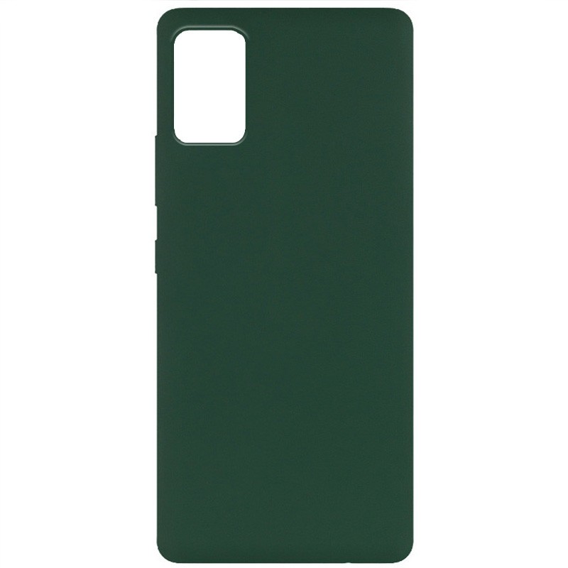 Накладка Fibra для Samsung A31 (Dark Green)-0