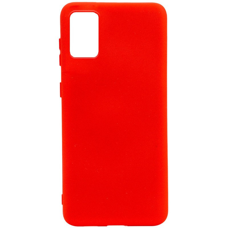 Silicone Cover Full without Logo (A) для Samsung A71 (Red)-0