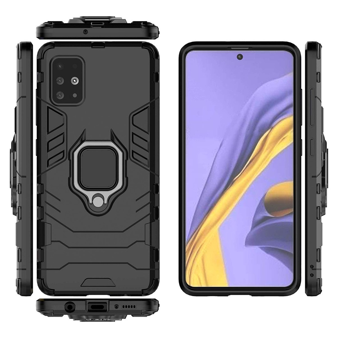 Накладка Armor 2.0 для Samsung A71 Чорний-0