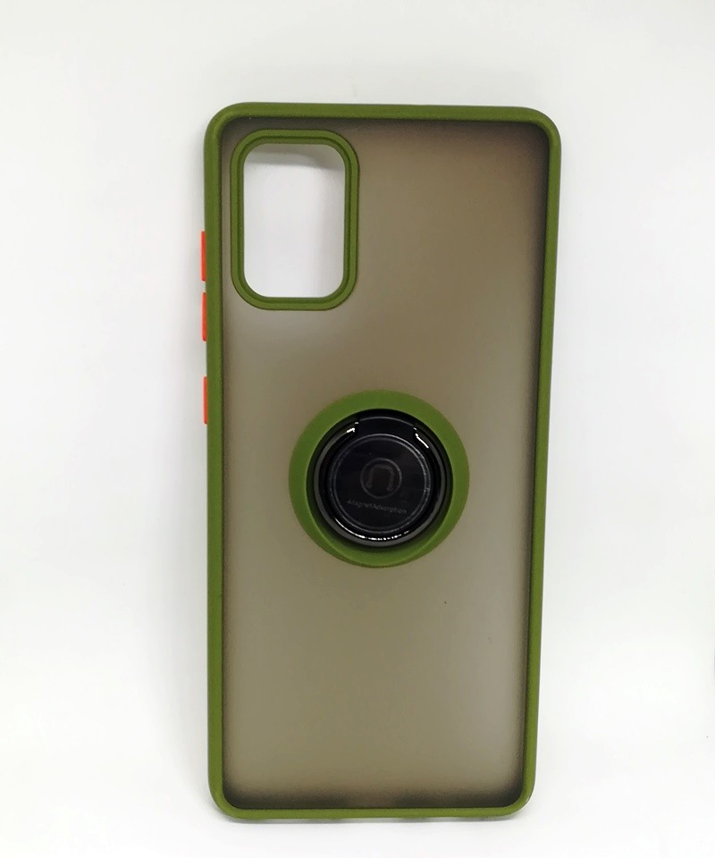 Накладка Totu Gingle Ring для Samsung A71 хакі-0