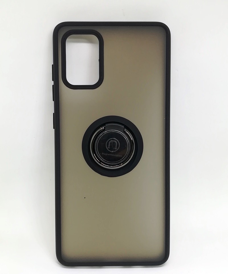 Накладка Totu Gingle Ring для Oppo A5 (2025) чорна-0