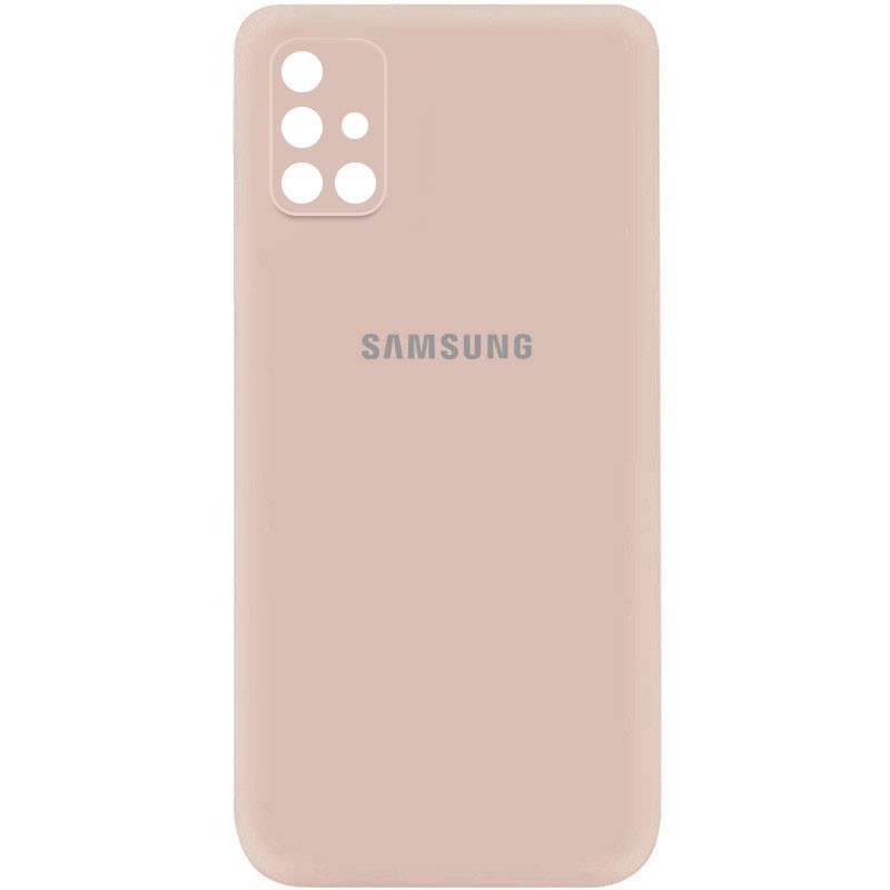 Silicone Cover My Color Full Camera (A) для Samsung A71 (Pink Sand)-0