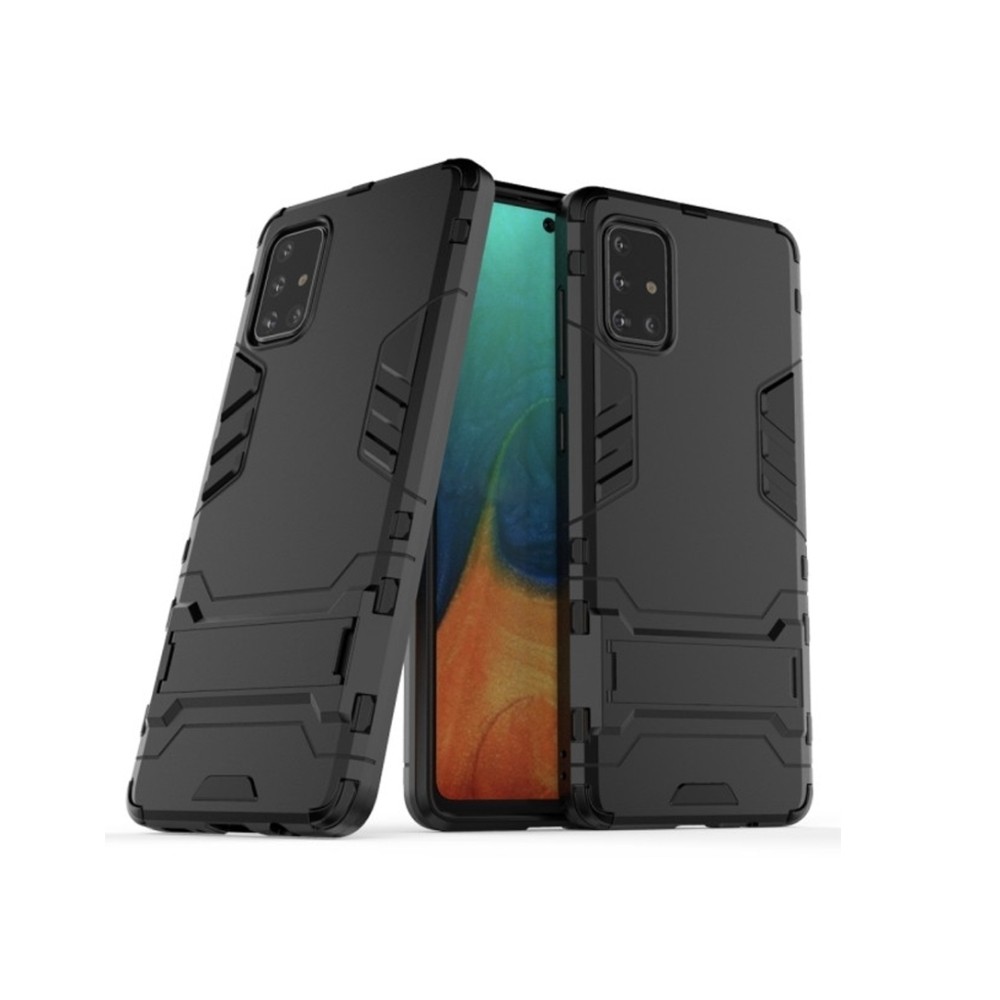 Накладка Hard Defence для Samsung A71 чорна-0
