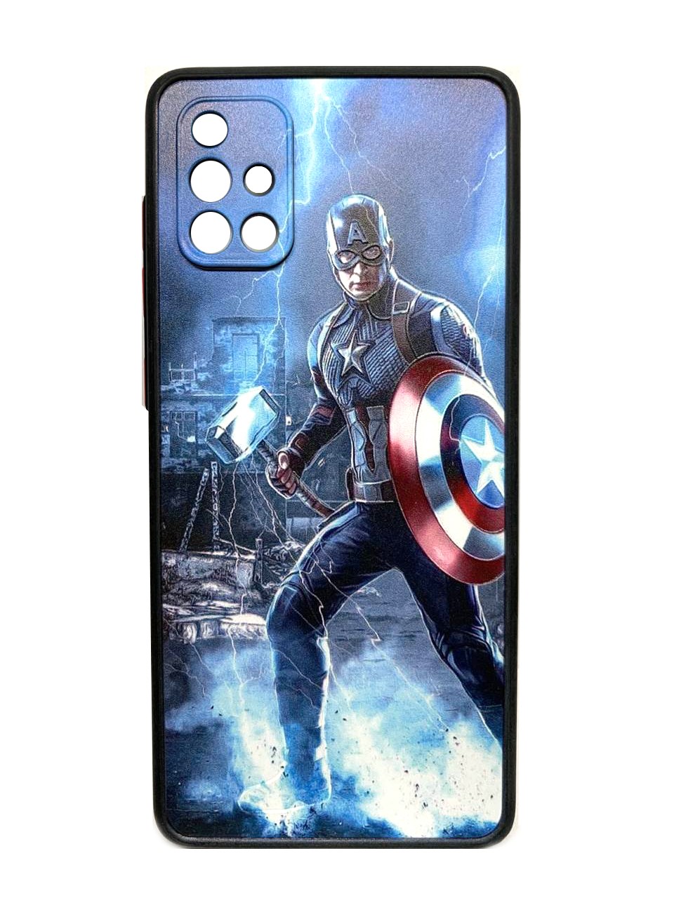 Накладка Game Heroes для Samsung A71 Капітан Америка-0