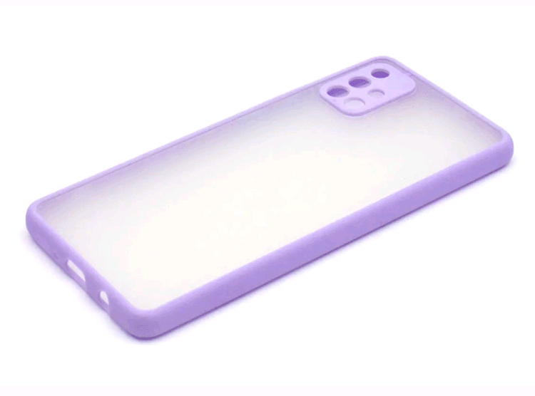 Накладка Totu Gingle Camera для Samsung A71 бузкова-0