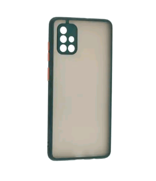 Накладка Totu Gingle Camera для Samsung A71 Темно-зелена-0