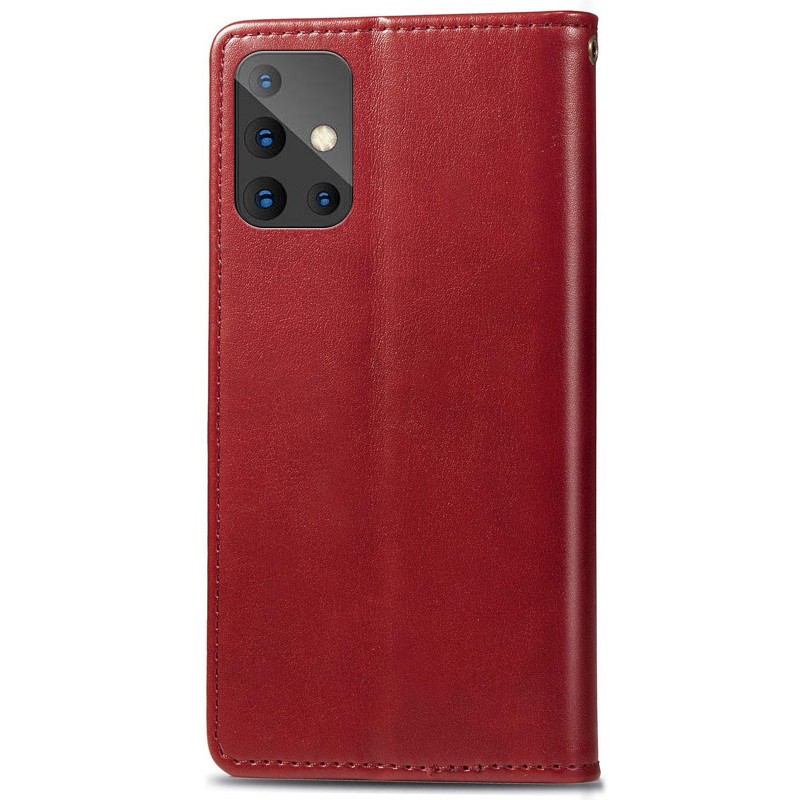 Книжка GETMAN Gallant для Samsung A71 червона-1