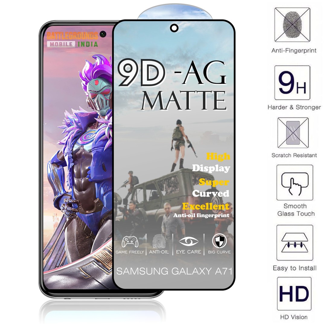 Захисне скло 9D GAME Glass для Samsung A71-0