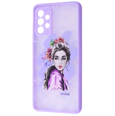 WAVE Cartoon Case Samsung A72 (foxy eyes)-0