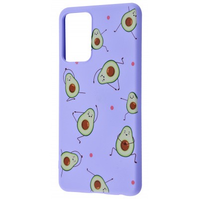 WAVE Fancy для Samsung A72 (avocado/light purple)-0