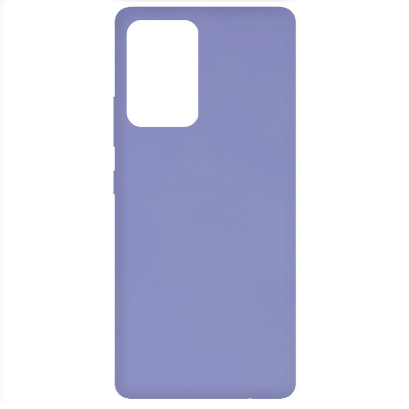 Silicone Cover Full without Logo (A) для Samsung A72 (Dasheen)-0