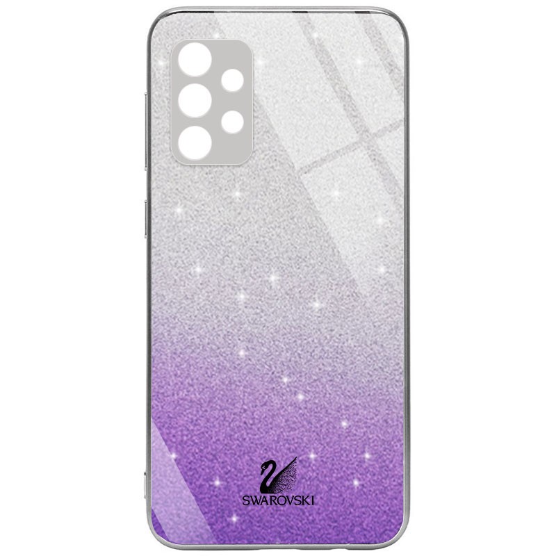 Накладка SW Glass для Samsung A72 фіолетова-0