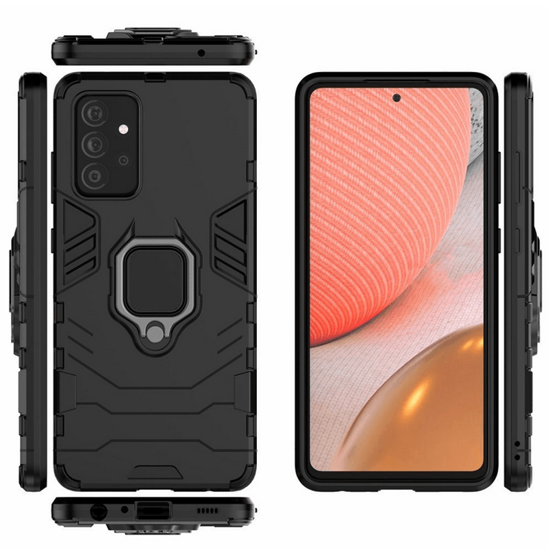 Накладка Armor 2.0 для Samsung A72 чорна-0