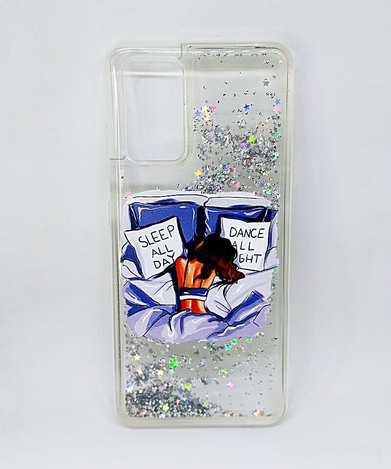 Накладка Fluid Painted для Samsung A72 "Sleep"-0