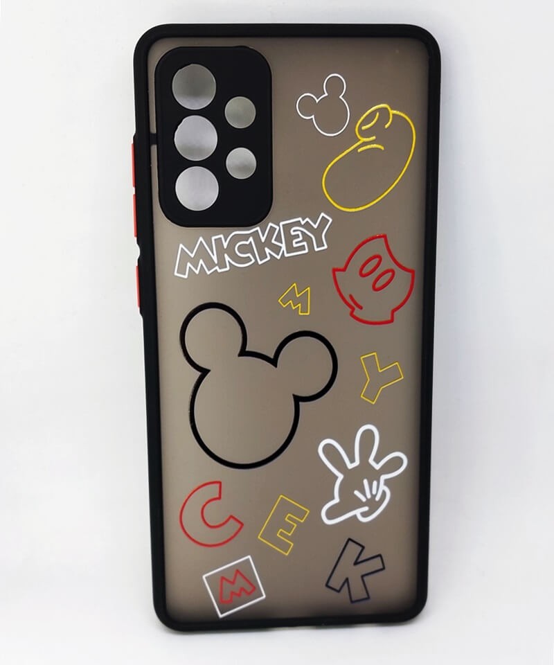 Накладка Totu Gingle Print для Samsung A72 Micky (Black)-0
