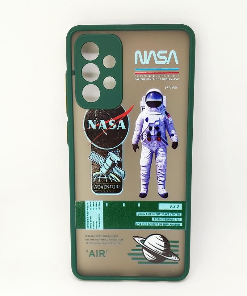 Накладка Totu Gingle Print для Samsung A72 Nasa (Green)-0