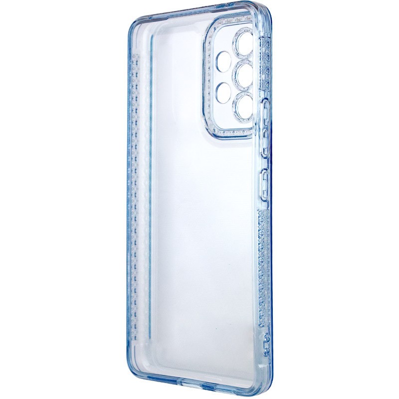 Накладка Starfall Clear для Samsung A52/A52s (Блакитна)-2