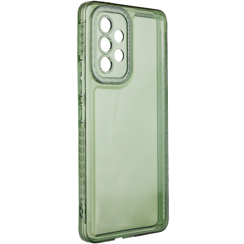 Накладка Starfall Clear для Samsung A53 (Зелена)-1