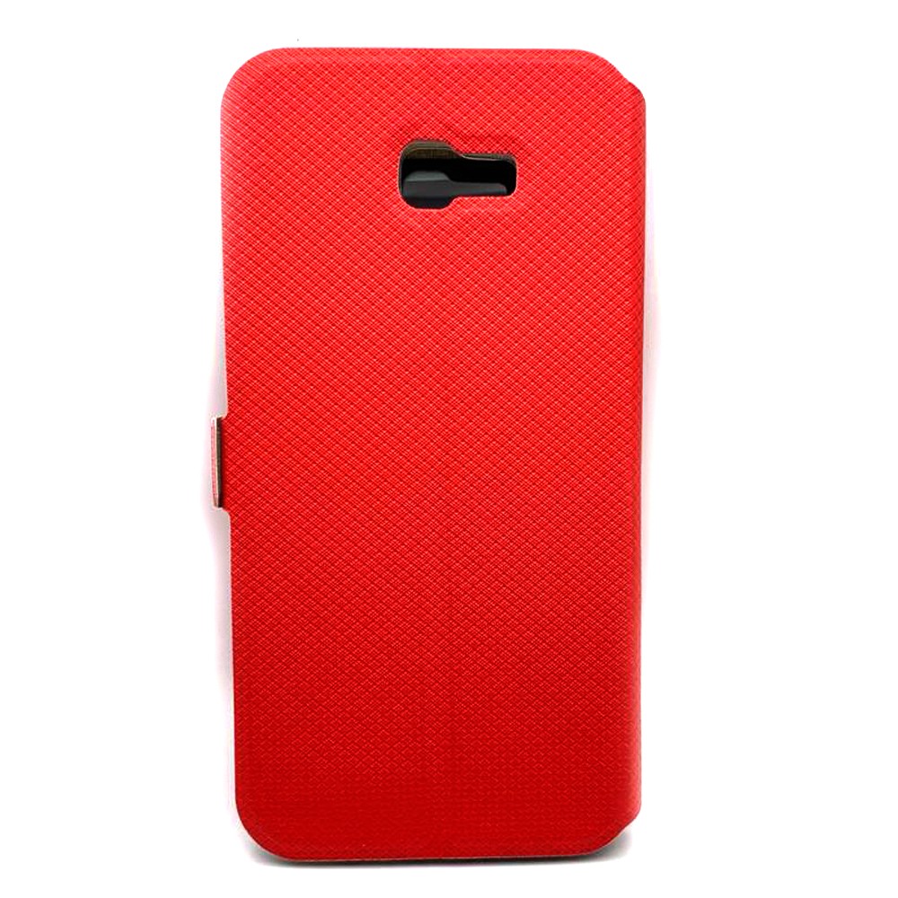 Книжка Modern Style Samsung A7 (2017) A720 червона (1 вікно)-1