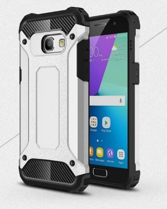 Накладка  Armor для Samsung J7 Prime G610F срібна-0
