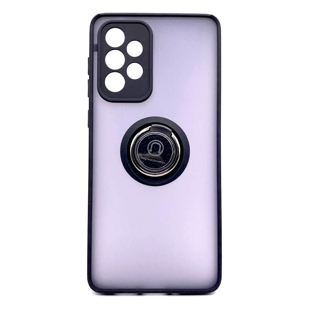 Накладка Totu Gingle Ring для Samsung A73 чорна-0