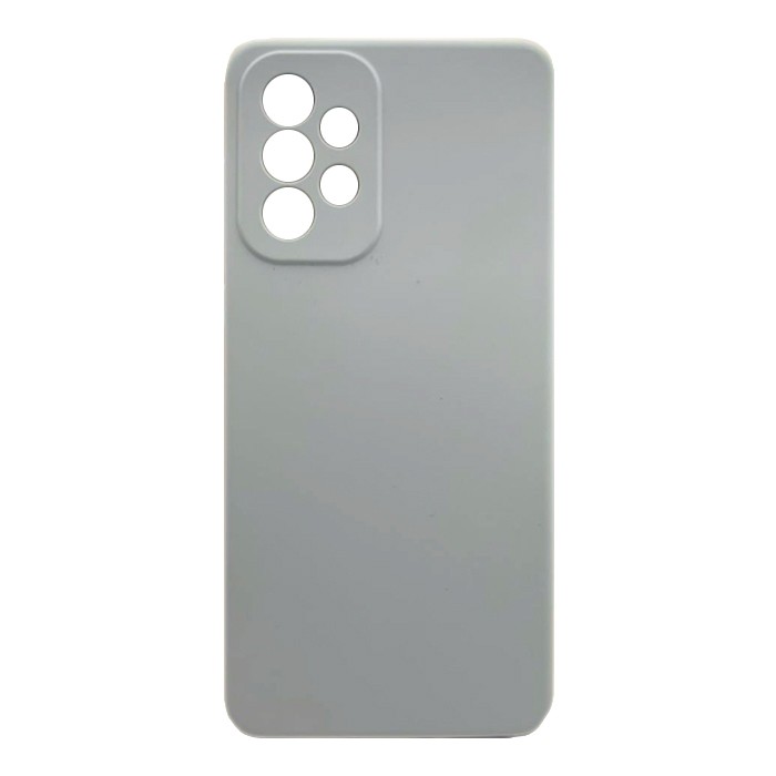 Silicone Cover Full Camera without Logo (A) для Samsung A73  (Lilac cream)-0