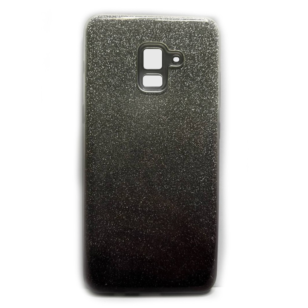 Накладка TWINS для Samsung A8 Plus Ambre чорне-0