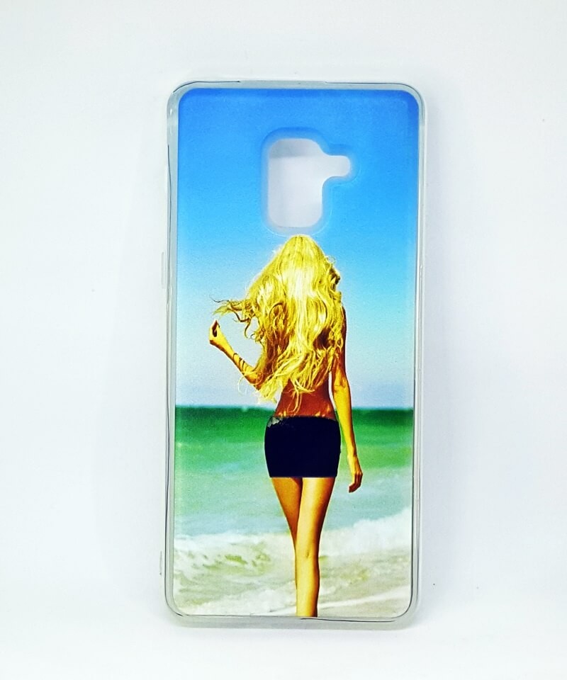Накладка  Aguarium Girls для Samsung A8 (2018)-0