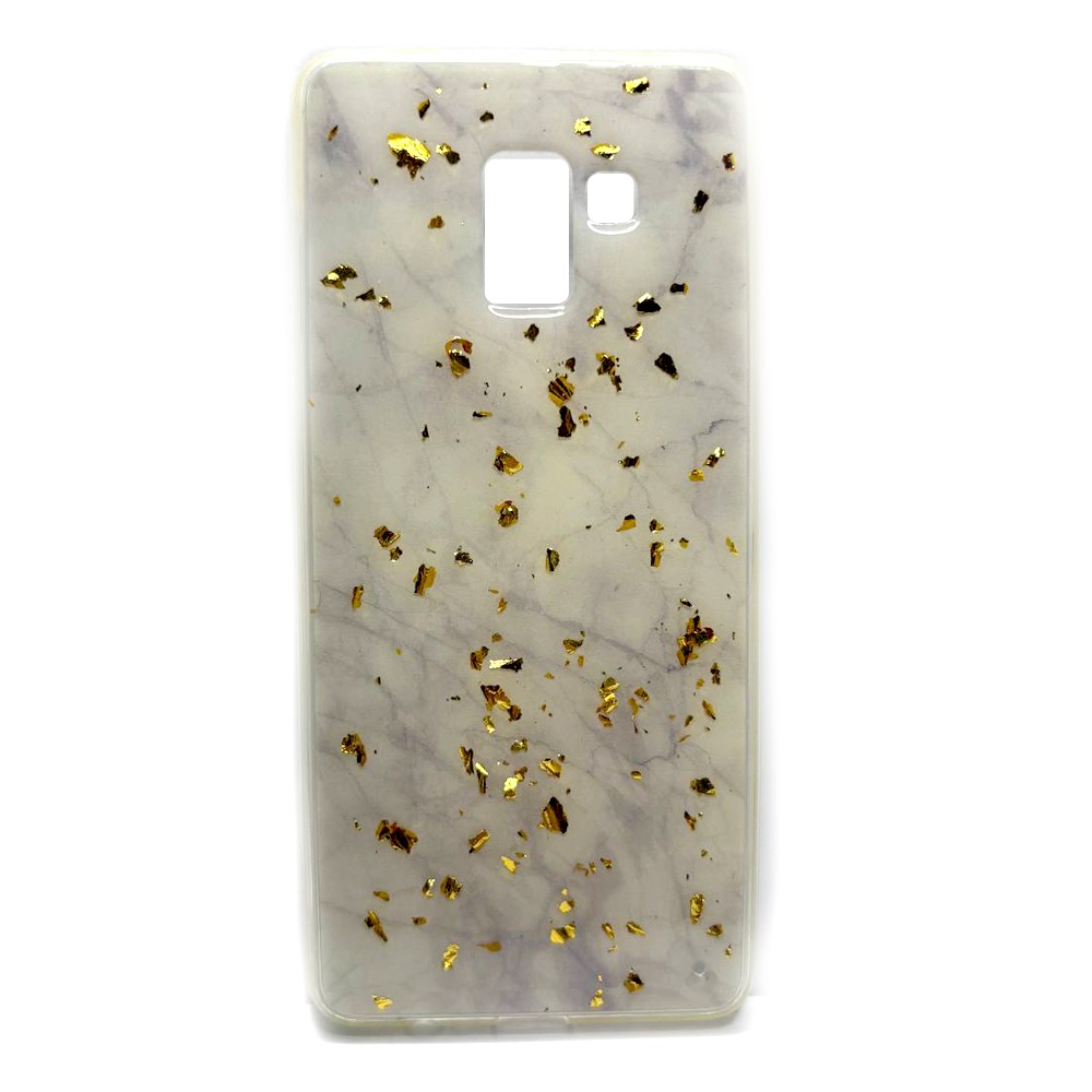 Накладка для Samsung A8 Plus (2018) Marble 05-0