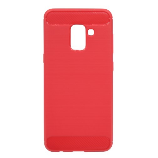 Накладка Ultimate Experience для Samsung A8 (2018) червона-0