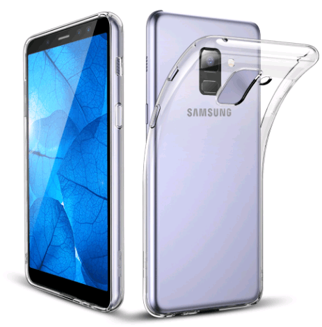 Накладка iPaky для Samsung A8 (2018) прозора-0