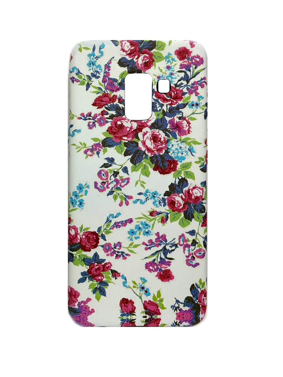 Накладка STAR Case для SAMSUNG A8 (2018) / A530 (Peony on white)-0