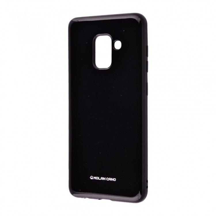 Накладка Molan Cano Jelly для Samsung A8 Plus 2018 (A730) чорна-0