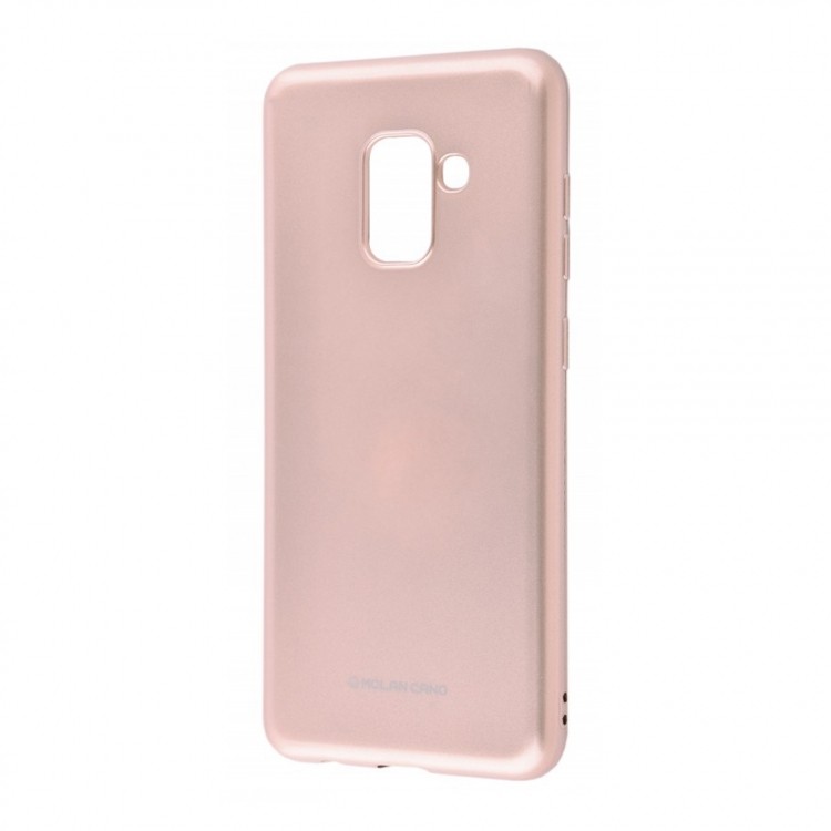 Molan Cano TPU Jelly Case для Samsung A530 (A8 2018) золота-0