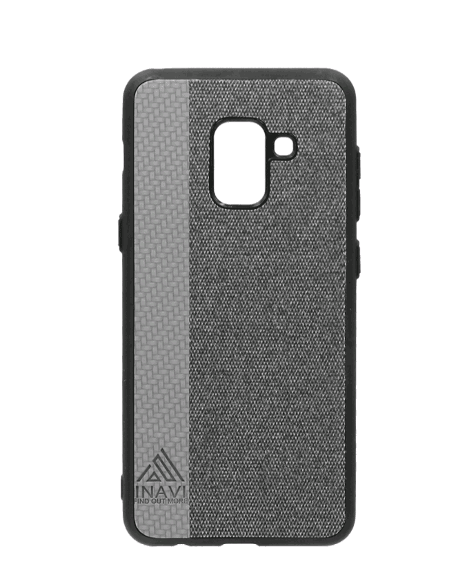Накладка Inavi CANVAS для Samsung A8 (2018)/A530 сіра-0