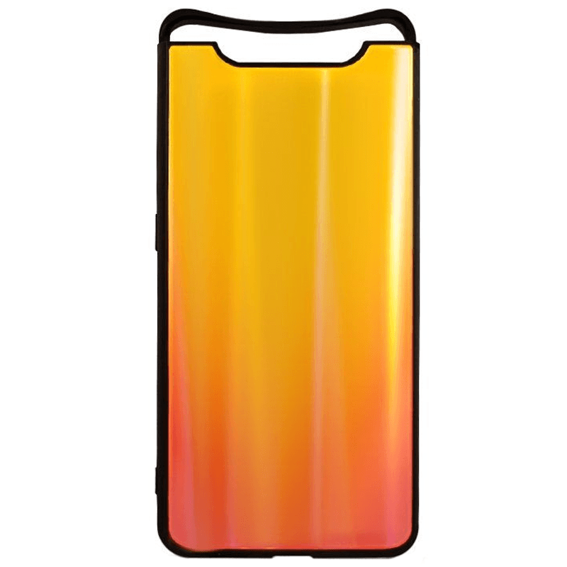 Накладка Shine Gradient для Samsung A80 (Sunset Red)-0