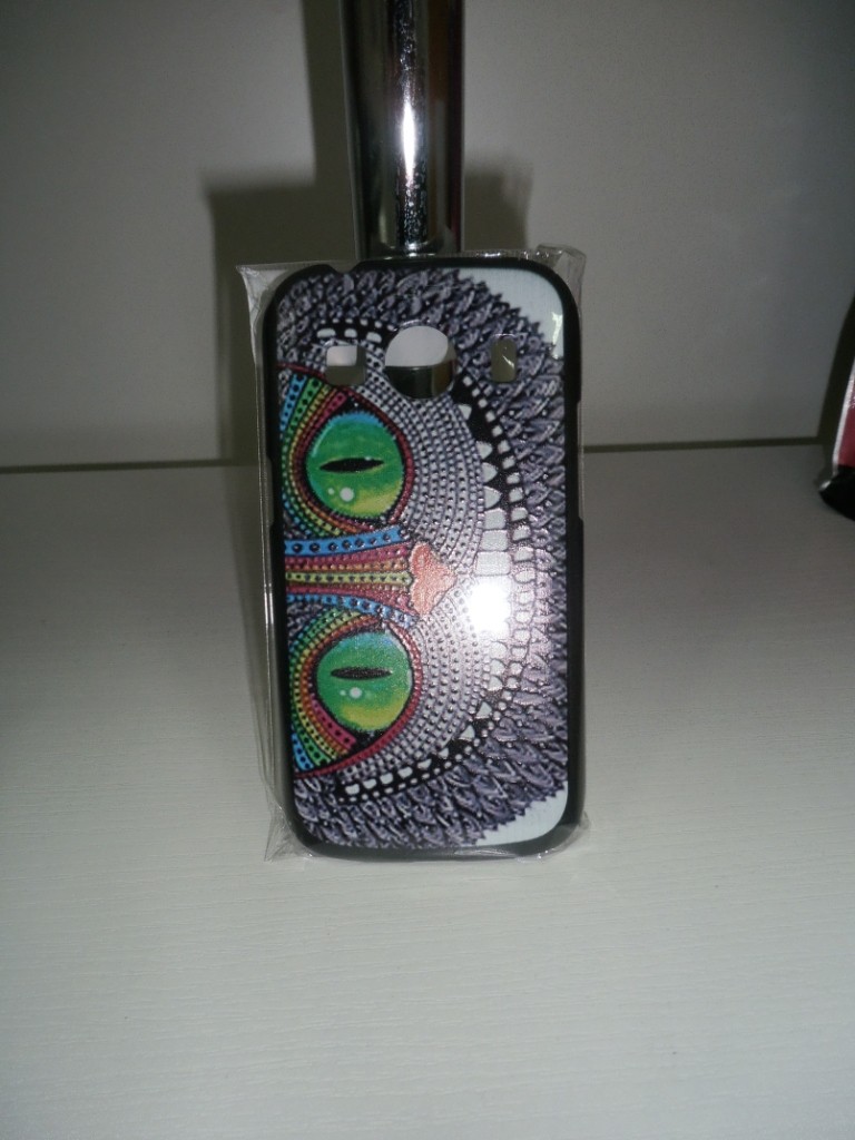 Накладка для Samsung Ace 4 "Посмішка" (пластик)-0
