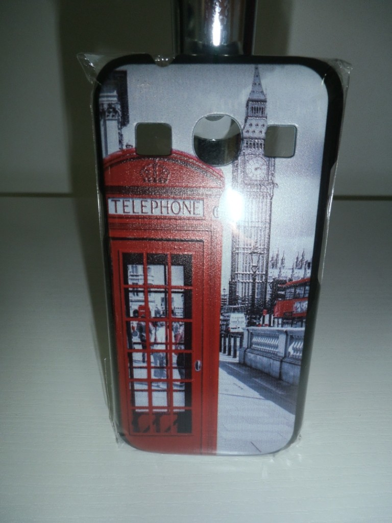 Накладка для Samsung Ace 4 "Будка" (пластик)-0
