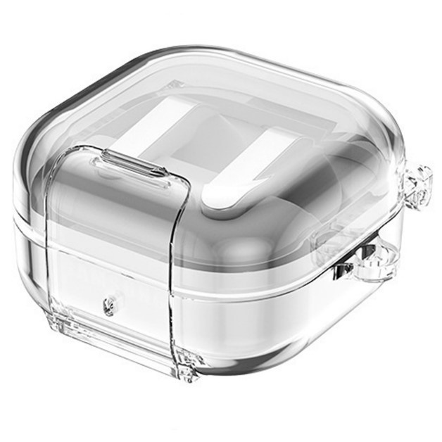 Чохол Crystal Lock Series для Samsung Galaxy Buds 4 / 4 Pro (Clear)-1