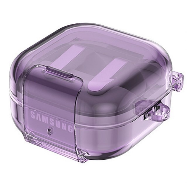 Чохол Crystal Lock Series для Samsung Galaxy Buds 4 / 4 Pro (Purple)-1