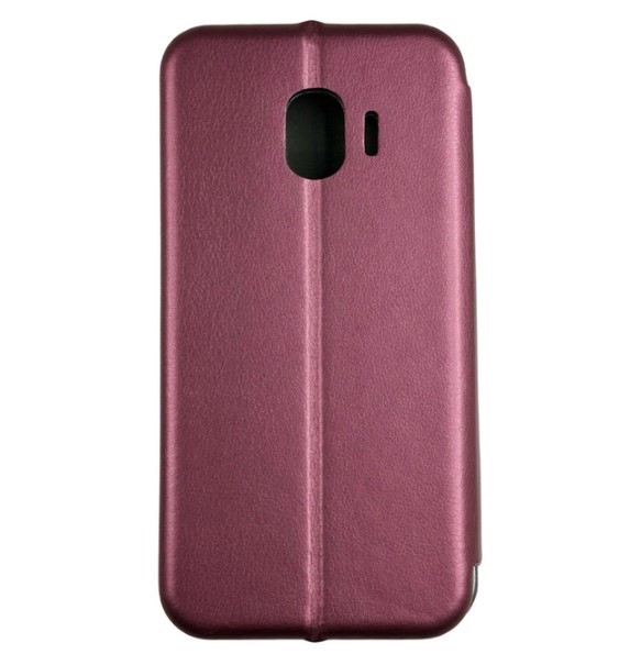 Книжка Premium для Samsung J2 2018 (J250F) марсала-1