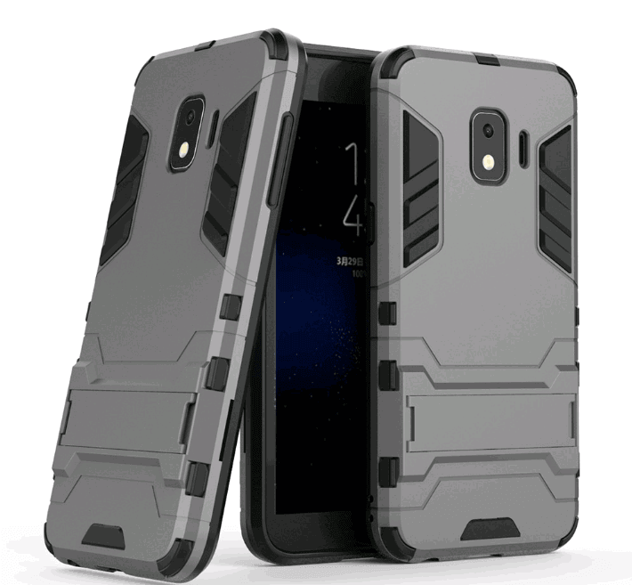 Накладка Hard Defence для Samsung J2 Core сіра-0
