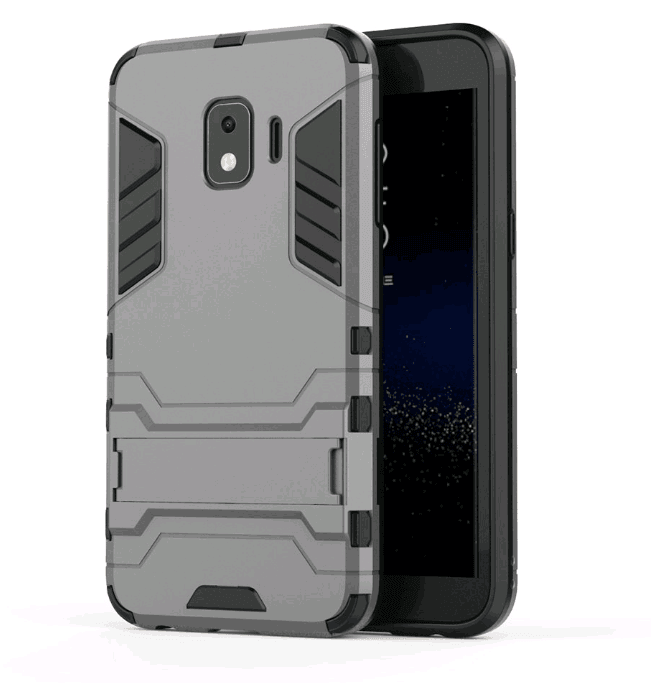 Накладка Hard Defence для Samsung J2 Core сіра-1