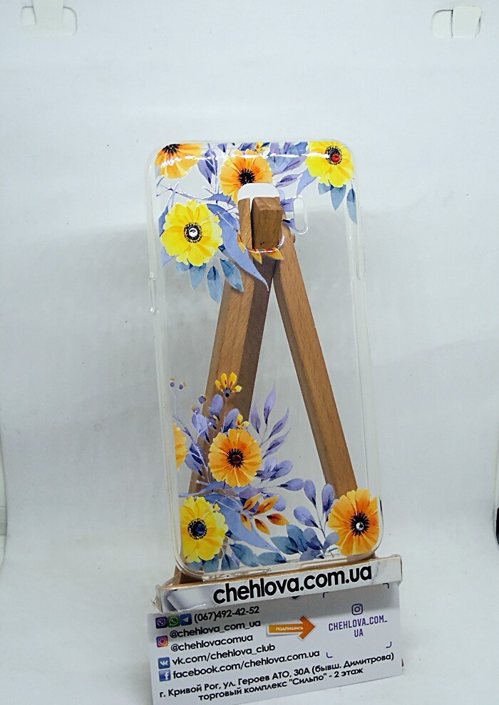 Накладка iPefet Flowers Samsung J2 Core/J260 жовті квіти-0
