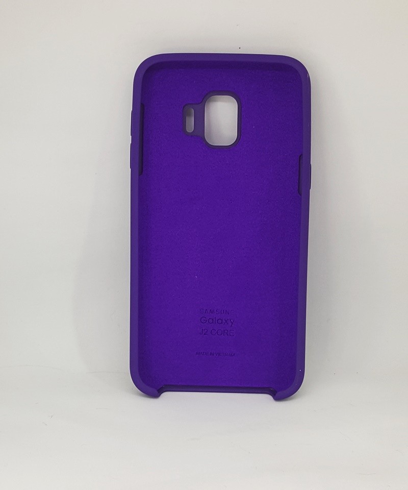 Silicone Case для Samsung J260/J2 Core (2018) фіолетова-1