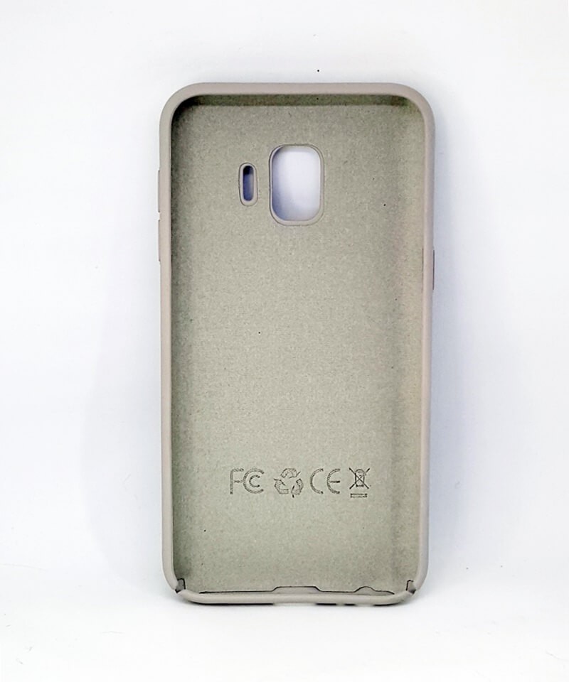 Накладка Original Silicone Case для Samsung J2 Core (2018)/J260 (сіра)-1